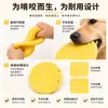 Goma Blanda TPR Resistente a Mordidas Flotante en el Agua Limpieza Dental Interactivo Alivio del Aburrimiento Suministros para Perros Mascotas al Aire Libre Juguete Frisbee de Entrenamiento