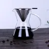 Cafeteira manual de vidro borossilicato em estoque atacado pote para compartilhar filtro conjunto de eletrodomésticos de café doméstico pote nuvem