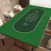 Tapete para Mesa de Póker Texas Hold'Em con Base de Goma Antideslizante, Tierra de Diatomeas, Formas Cuadradas y Redondas, Tapete para Juego de Texas Hold'Em, Exclusivamente para Ventas Transfronterizas