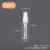 Botella Atomizadora Pequeña de Plástico Transparente para Mascotas 30ml 50ml 100ml Botella Atomizadora Botella Rellenable para Maquillaje Perfume