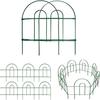 Valla plegable transfronteriza, valla metálica para jardín, valla para patio, barrera para mascotas, valla de jardín