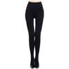 Novas Leggings de Lã Quentes de Outono para Levantar o Quadril com Garra de Dragão, Meias-Calças Transparentes de Nylon Modeladoras, Estilo Fino