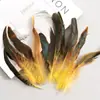 Plumas de Cola de Gallo de Colores 15-20 Manualidades DIY Tocado Indio Performance Juguete para Gato Plumas de Volante
