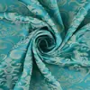 Tela Jacquard de Satén Imitación Seda Floral Clásica 110g Tejido Brillante Elástico Satén Nuevo Estilo Chino Tela Hanfu