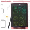 Pizarra LCD de escritura a mano a color de 8.5 pulgadas, 10 pulgadas, 12 pulgadas, tablero de escritura LCD para niños y estudiantes, pizarra LCD de actividad, regalo pequeño
