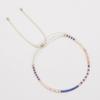 Popular Set de Pulseras de Diseño de Nicho Estilo Ins Europeo y Americano Transfronterizo, Pulseras de Cuentas de Colores, Pulseras Tejidas a Mano, Estilo Simple