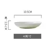 Platos de porcelana de hueso blanco puro, platos de cena, platos de servicio, platos de arroz para el hogar, platos hondos para sopa, platillos, platos de cerámica, platos para dumplings, platos profundos, vajilla de porcelana blanca