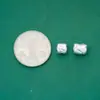 Prata Esterlina S925 Contas Cilíndricas Marteladas Contas Espaçadoras Contas Soltas Acessórios para Pulseira de Pérolas Artesanal DIY Colar de Cristal