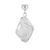 Comercio exterior transfronterizo joyería al por mayor colgante ovalado de cristal natural collar de línea simple ojo de caballo femenino versátil sensación de alta gama
