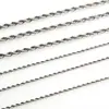 Cadena retorcida de acero inoxidable de 5/8 mm Collar para hombre Hip-Hop Tendencia Cadena para clavícula de mujer Cadena de acero de titanio Cadena de cuerda retorcida Cadena de accesorio