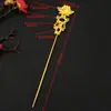 Joias Yingyi DIY Presilha de Cabelo Estilo Ming com Design de Borboleta e Flor, Materiais e Acessórios para Presilha Hanfu Estilo Antigo
