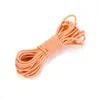 Corda Elástica de Nylon Colorida de 2mm Cordão Redondo Acessórios para Joias DIY Laços de Cabelo Feitos à Mão Faixas de Cabelo Elásticos