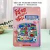 Ímã de Geladeira de Madeira Rizhao Cultural e Criativo Três Camadas Magnéticas Cidade Souvenir de Turismo Presente Ímã de Geladeira