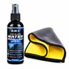 Spray Repelente de Chuva para Vidro, Spray Repelente de Água Transparente para Vidro de Carro, Removedor de Filme Oleoso, Agente Anti-Embaçante, Spray Repelente de Chuva Portátil para Vidro