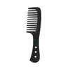 Fábrica de Origen Peine Tony Personalizado de Fibra de Carbono con Peine de Cola Puntiaguda de Plástico de Estilo Completo para Resaltar y Peinar Peine para Peinar el Cabello