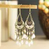 Pendientes de Moda Transfronterizos con Diseño de Luna Creciente, Pendientes Estilo Bohemio 2026, Tu Ti Xi, Joyería Daisy de Yiwu