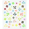 Novos Adesivos Coloridos para Nail Art para Meninos e Meninas, Adesivos de Unha Infantis, Flores Fofas, Borboletas, Padrões Pequenos, Adesivos de Nail Art para Atacado