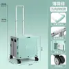 Carrito de Compras Plegable para Supermercado, Uso en Casa, Subir Escaleras, Compras de Comestibles, Camping al Aire Libre, Picnic, Carrito de Arrastre