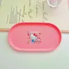 Linda Bandeja de Bocadillos para el Hogar Labubu Mesa de Comedor Escupidera Bandeja para Guardar Fruta Bandeja para Taza de Té