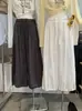 KEKEZOON 2026 Verano Nuevo Estilo Coreano Pantalones Casuales Elásticos de Cintura Alta para Mujer, Pantalones Holgados de Pierna Ancha, Modernos 7448