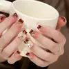 Unhas Usáveis Sexy Flash Personalizadas, Unhas Postiças de Alto Padrão, Adesivos de Nail Art Usáveis Gelo-Transparente, Adesivos de Nail Art Mais Vendidos, Produtos Acabados