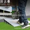 Venta Directa de Fábrica Rampa de Aleación de Aluminio Pasaje Sin Barreras Placa de Escalón Felpudo Umbral Antideslizante 601-25mm para Uso en Taller