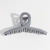 Pinza Grande Brillante Coreana con Forma de Cruz de Alto Acabado, Elegante Pasador para Mujer, Pinza de Tiburón Versátil Mate para Salir