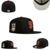 Boné de Baseball MLB Comércio Exterior Novo Boné Fechado Unissex Bordado Hip-Hop Tamanho do Boné Proteção Solar ao Ar Livre Boné à Prova de Vento