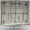 Campana de extracción Marco Sintético Rejilla de Acero Inoxidable Estante Bastidor de Destilación Barra de Conexión de PP Bastidor de Fijación de Tubería Doble Fila Bastidor de Torre de Condensación