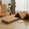 Colchão Tatami Dobrável Estilo Japonês 3E Fibra de Coco Juta Tapete de Chão Espessado Sala de Chá Varanda Tapete de Chão Tapete para Quatro Estações