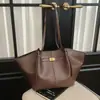 Bolsa Feminina Mais Vendida no Exterior, Bolsa Simples e de Alto Padrão Asa, Bolsa Tote, Grande Capacidade, Textura de Luxo Leve, Bolsa de Mão Feminina