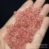 Melancia de gelo cristal 6x4mm furo grande contas de ábaco atacado DIY joias de jade pulseira acessórios de rosquinha