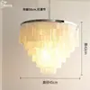 Lâmpadas Antigas Médias Transfronteiriças Concha Natural Lustre Quarto Principal Restaurante Estilo Retrô Americano Vento Silencioso Fábrica de Zhongshan