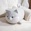 Almofada de Pelúcia Cão Feijão de Gelo Almofada de Sofá para Meninas, Boneca de Cama para Dormir, Almofada Refrescante, Brinquedo de Pelúcia