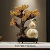 Nuevo árbol de la fortuna estilo chino decoración de la fortuna decoración para el hogar y la oficina decoración regalos para inauguración de casa nueva