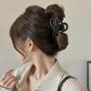 Pinza para el cabello exquisita de alta gama con lazo, pasador grande para cabello grueso, accesorio para el cabello con pinza de tiburón para toda la parte posterior de la cabeza
