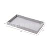 Bandeja para Joyas, Organizador de Almacenamiento de Aretes de Terciopelo Gris, Caja de Almacenamiento de Joyas con Cajón, Solución de Almacenamiento de Joyas