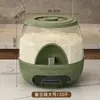Caja de Almacenamiento de Granos, Contenedor de Arroz, Frasco Sellado de Grado Alimenticio para el Hogar, Contenedor de Arroz Transparente, Contenedor de Granos a Prueba de Insectos y Humedad, Caja de Arroz