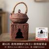 Estufa de alcohol de gres rojo ocre Estufa pequeña china Dunhuang estufa estufa estufa de té al aire libre portátil cocina de té