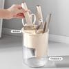 Estante de Almacenamiento para Cuchillos de Cocina Domésticos, Soporte Multifuncional para Palillos, Estante Escurridor de Encimera, Caja Integrada de Almacenamiento para Palillos y Cuchillos