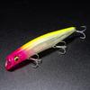 Cebo flotante Mino Luya para pesca en superficie, con cuentas, para aguas poco profundas, sin labios, Milo, 12 cm, 21,7 g, cebo falso, 0,6 m