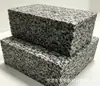 Placa de espuma reciclada de alta densidade preta, almofada industrial absorvente de choque, suporta corte e processamento de vários tamanhos e formas