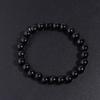 Europa e Estados Unidos mais vendidos joias minimalista retrô pulseira de vidro preto personalidade Coringa pulseira masculina de alta qualidade lote de mercadorias de Yiwu