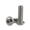 Tornillos para Máquina de Acero Inoxidable 304, Cabeza Plana Redonda, Hexagonal, Hechos en América
