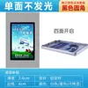 Caja de Luz Colgante Redondeada de Doble Cara para Banco Banco Agrícola de China Poste Colgante para Ventanilla Postal Caja de Luz con Señal Publicitaria Colgante