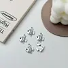 Acessórios de Joias Vintage Diamante Coração de Amor Borboleta Estrela Lua Pássaro do Amor Peixe Pequeno Colar Pingente DIY