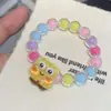 Pulsera de Dibujos Animados Niños Serie Bob Esponja Niña Pequeña Accesorios de Dibujos Animados Joyería de Cuentas Viaje de Niñas Todo Fósforo