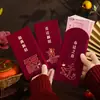 Sobres Rojos para Inauguración de Casa 2026 Ceremonia de Casa Nueva Suministros Creativos para Regalo de Agradecimiento Sobres Rojos Especiales para Mudarse a una Casa Nueva
