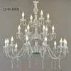 Nuevos accesorios para bodas lámpara de cristal marcador de pasillo pabellón de ceremonia candelabro de cristal candelabro de salón de bodas lámpara decorativa marcador de pasillo de boda