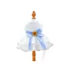 PETCIRCLE Ropa para Mascotas para Perros Pequeños y Cachorros, Lindo Vestido de Malla Multicapa, Vestido Esponjoso Sal Marina